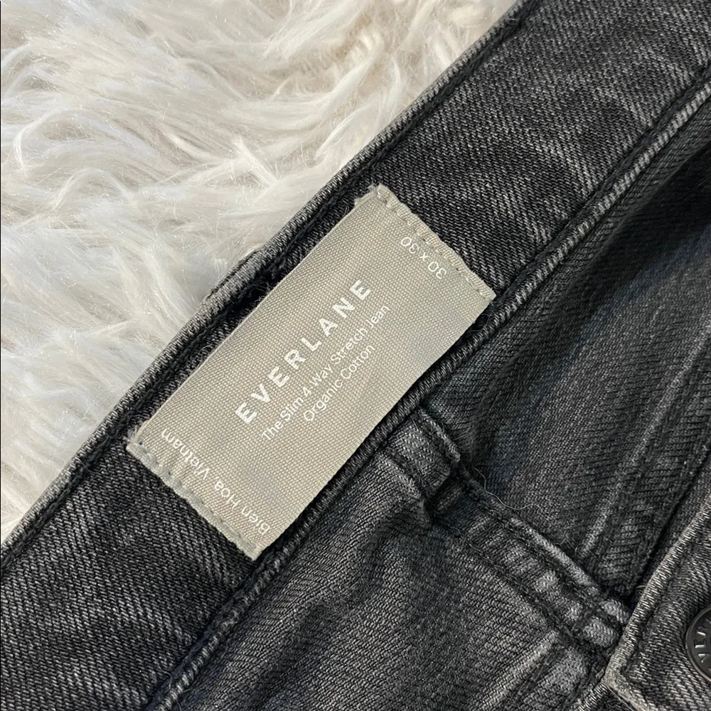 EVERLANE The Slim 4-Way Stretch Jean Organic Cotton Size 30x30